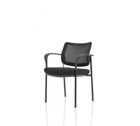 Brunswick Deluxe Mesh Back Black Frame With Arms