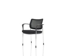 Dynamic Brunswick Deluxe Mesh Back Chrome Frame with Arms