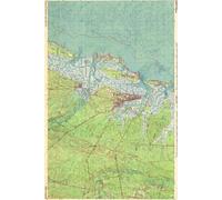 Brunswick Georgia Map Journal: Vintage Map Notebook