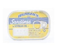 Brunswick Sardines in Soybean Oil, 3.75 Oz - 25 Pack