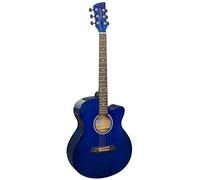 Brunswick Slimline Auditorium Electro-Acoustic Guitar - BTK30 (Dark Blue)
