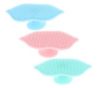 Brush 3pcs Manual Facial Cleansing Scrubber Silicone Face