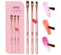 - Brush, Acrylic Nail Brush Set, 3 Pieces Extension Acrylic Powder Brushes, Nail Engraving Tools for Manicure Beginners and Professionals