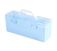 Brush Case Portable Long Paint Brush Storage Box Large Capacity Paint Container Drawing Tool Holders Calligraphy Storage Box Long Case