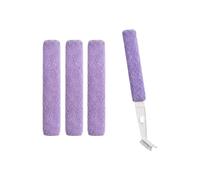 Brush Coil - Crevice Cleaning Tool With Microfiber,Brush For Air Conditioning - For Grease Dust Dirt Condenser Refrigerator Appliance