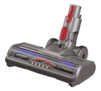 Brush Compatible with Dyson V7 V8 V10 V11 V15 Vacuum Cleaner Head with 5 Direct LED Lights with Soft Hard Bristle Roller for Hard Floors and Carpets