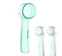 Brush Covers for Electric Toothbrushes - Protective Cap Dust Accessories | Lightweight Hygienic Housing Portable Bathroom Protector for Bathroom, Travel and Storage, Green, see description, See