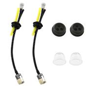 Brush Cutter Fuel Hose, Petrol Hose Seal, Three-Hole Petrol Filter Kit, Universal Petrol Filter Replacement Parts, Petrol Hose Seal for Brush Cutter, Earth Auger, Hedge Trimmer, Brush Cutter