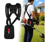 Brush Cutter Shoulder Harness for DEWALT DCMST561N-XJ, Double Shoulder Strap with Thickened Padding, Quick Release Design and Adjustable Length