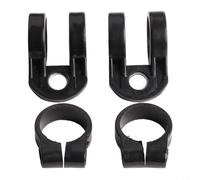 Brush Cutter Strap Assembly for Lawn Mowers & Grass Trimmers - 2-Pack Plastic Harness with Side-Hanging Design, Lever Buckle, and Optional 26mm/28mm(28MM)