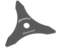 Brush Cutter Trimmer Blade 10 Inch 3 Tooth | 10' x 3T replacement for straight shaft trimmers universal size
