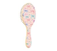 Brush Detangler Hair Brush - All Hair Types - Soft Bristles Glide Through Tangles with Ease Differently Bow for Wet & Dry Hair