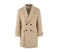 Brush Doble Coat - male - Liu Jo - Double-Breasted Coats - Beige - L - Coats L