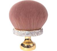 Brush Extra Large Oval Makeup Brush 3 Inch Wide for Body Legs Face Soft Synthetic Bristles for Liquid Foundation Powder Bronzer Sunscreen & Self-Tanner Makeup Tool (White Diamond)