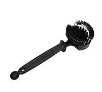 Brush for Coffee Machines, Brush for Coffee Grinders, Wooden Handle and Soft Bristle for Coffee Machine Group Cup (58MM)