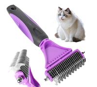 Brush for Dogs Cats, Comb for Cats Removes Dead Hair, Professional Cat Hair Comb for Long and Short Hair Brush Does Not Scratch on Animals