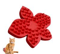 Brush for Dogs in the Bath - Petal-Shaped Massage Comb, Bath Brush for Pets, for Use in Shower, Bath, Travel, Puppies, Cats