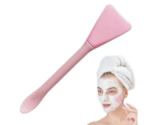 Brush for Face Cover - Double Head, Silicone ABS Reusable, Flexible Multifunctional Skin Care Tool | Perfect for Clay Face Cover, Facial Routine, Mud, Body Milk, Spa, Home Use, Daily Application