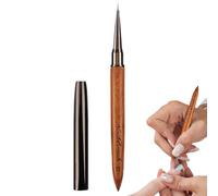 Brush for, Nail Brushes for - Fine Coating Brushes for Nails | Sandalwood Brushes for Home and Professional Beauty Salon Use, Fine Details, dis