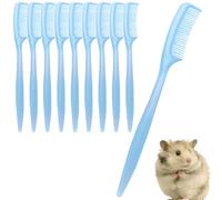 Brush for Small Animals, 10 Pieces Small Animal Grooming Comb | Brush for Ferrets and Hamsters | Daily Care and Sensitive Skin for Miniaturized Domestics by Intern