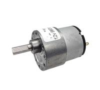 Brush Geared DC electronic starter 7RPM To 960RPM DC 12V 24V Adjustble Speed Reversed ElectricMotor ICXLPMC(12v 35rpm,Package D)