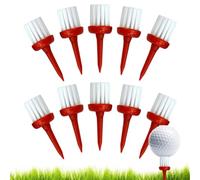 Brush Golf Tees Unbreakable Low Friction Sports Training Tools