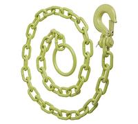 Brush Grubber BG-04 Tugger 5.5 Foot Steel Link Chain w/ Anti Backlash Design, For Attaching Original Brush Grubber Tool to ATV/Lawn Tractor (4 Pack)