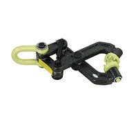 Brush Grubber BG-08 Heavy-Duty-Removes Brush and Small Trees Up to 4” in Diameter - Attaches to ATVs and Lawn Tractors - Single-Person Operation - Grip Pads Rotate 360°, Steel, Black/Yellow, 1