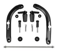 Brush Guard Fit For KAWASAKI Z900RS 2018-2025 Frame Slider Crash Bars Pad Protector Accessorie Engine Guard Bumper(Black Upgraded)