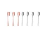 Brush Heads，Compatible for Oclean Flow/X/X PRO/ Z1/ F1/ One/Air 2 /Soft Toothbrush Vacuum Bristle 7pcs Replacement(3Pink 4Grey)
