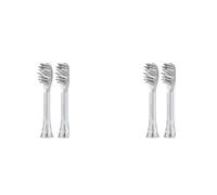 Brush Heads, Compatible with Oclean, Flow X PRO Elite F1 | For X PRO, Z1, One, Air2 sonic electric toothbrushes, P1K3 P1C1, plastic, adults(4 pcs gray (P1K3))