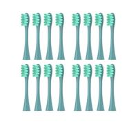 Brush Heads, Compatible with Oclean, Flow X X PRO Z1 | F1, One, Air 2, SE, soft bristles, sonic electric toothbrush, 16PCS(16 green)