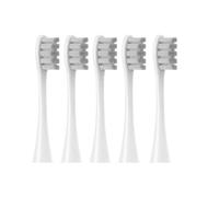 Brush Heads, Compatible with Oclean, X PRO Elite Flow F1 One | X All Series sonic electric toothbrush, blue green, soft bristle, plastic toothbrush head(5 gery)