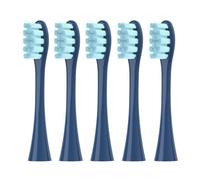 Brush Heads, Compatible with Oclean, X X PRO Z1 F1 | One, Air 2, SE, Flow, X Pro Digital, X Lite, X10, X Ultra, Air2; adult PP bristle(5 blue)