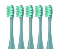 Brush Heads, Compatible with Oclean, X X PRO Z1 F1 | One, Air 2, SE, Flow, X Pro Digital, X Lite, X10, X Ultra, Air2; adult PP bristle(5 green)
