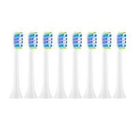 Brush Heads, Compatible with Philips, 4100 6500 6100 7500 | Electric toothbrush replacement heads for 5300 and 1100 series daily cleaning use(8PCS Blue)