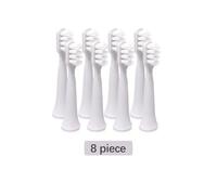 Brush Heads Compatible with Xiaomi Mijia T100 Brush Head Teeth Whitening Mi Smart Electric Toothbrush Heads (Color : 8Pcs)