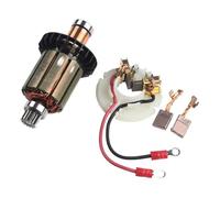 Brush Holder and Carbon Brushes CB440 Compatible with DHP458 BHP458 DDF458 BDF458, 13 x 10 x 3 mm, 4 pcs Set