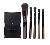 Brush Master 5PCS Travel Makeup Brushes Set w/Pouch Portable Mini Cosmetic Professional Brushes Kit