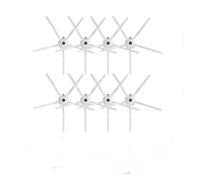 Brush Mops Hepa Filters Compatible With Roborock S5 S50 S502 S55 S6 S6 Pure E4 For Robot 1S SDJQR01RR Vacuum Cleaner Accessories(8 White Brush)