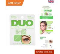 Brush-On Clear Lash Glue - Latex-Free, Rapid Dry, 5g - Strong, Water-Resistant