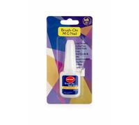 Brush-On Nail Glue - Strong Nail Repair & Tip Adhesive for Acrylic Nails, Press-On Nails & Nail Cracks | Long Lasting Professional Nail Glue for Full Cover Nails & Wraps