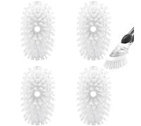 Brush Refills for OXO Dish Brush - 4 Pack Dish Brush Cleaning Soap Dispensing Head Replacement for Scrubber (White)