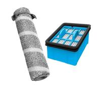 Brush Roller and Filter, Compatible with Bissell CrossWave OmniForce 4076/3912/3999/4000/4006/4007/4008/4017/4087, Vacuum Cleaner Maintenance Accessories