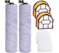 Brush Roller and Filter Replacement for Shark WDB1F2 HydroVac AW201 AW302 WD201 WD100 WD200 WD101 WD200C WD201C WD101C HydroVac Vacuum Cordless Wet Dry Vacuum Cleaner