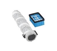 Brush Roller and Filter Replacement Set for Bissell Crosswave Omniforce Models 3912 3999 4000-4017 4076 4087 - Washable Reusable Easy-Install Vacuum Accessory