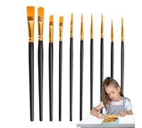 Brush Set - Professional Watercolour Painting Set, Multi-Purpose Soft Bristle Brushes, Creative Tools with Ergonomic Handle, Art Supplies Collection, Easy to Apply