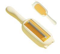 Brush - Static Cat Care Deshedder Tool, Gentle Comfortable Pet Care Surfaces, with the Innovative Static Adsorptio Comb Cleaner for Family Friends Teen Use