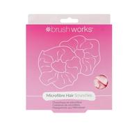 brush works Microfibre Hair Scrunchies 2 Pack