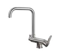 Brushed 3-Way Kitchen Mixer Tap - TIPP 3-in-1 Drinking Water Faucet, Single Lever, Kitchen Sink Mixer, Filtered Water Solution, Modern Design for Home Use